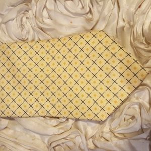 Tommy Hilfiger Mens Necktie Yellow